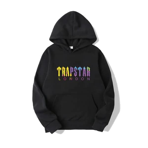 Felpa nera con cappuccio di Trapstar London Felpa nera con cappuccio di Trapstar London